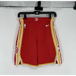 Nike Icon Swingman Atlanta Hawks Basketball Shorts NBA Youth Boys Kids Medium
